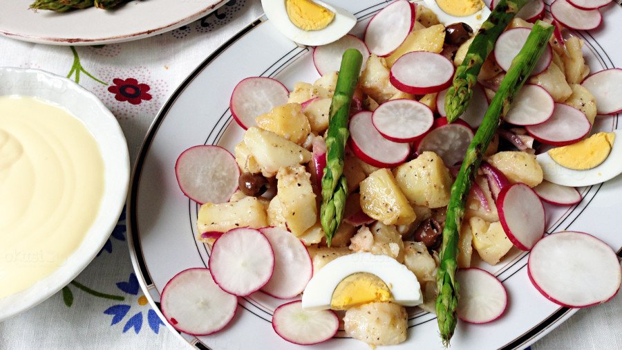 recept za salatu od krumpira sa šparogama