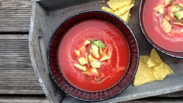 recept za meksičku juhu od rajčica i tortilje