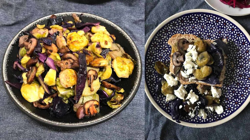 recept za sendvič s pečenim povrćem i tahini umakom