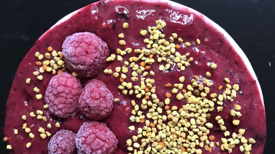 recept za smoothie od bobica s cvjetnim polenom