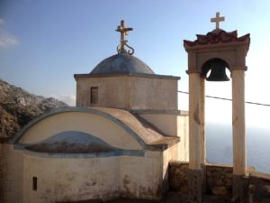Maleno selo Olympos na otoku Karpathosu ima nekoliko crkvica i kapelica